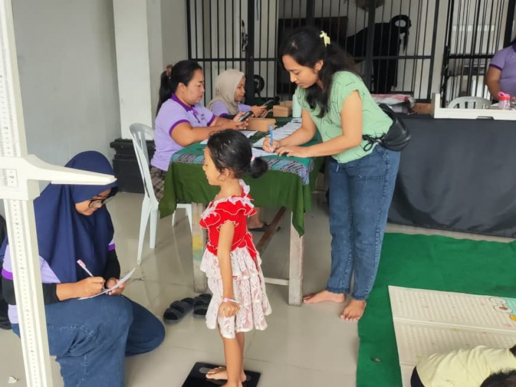 Wujudkan Balita Sehat dan Aktif, Giat Posyandu Balita Banjar Bhineka Nusa Kauh Dalung